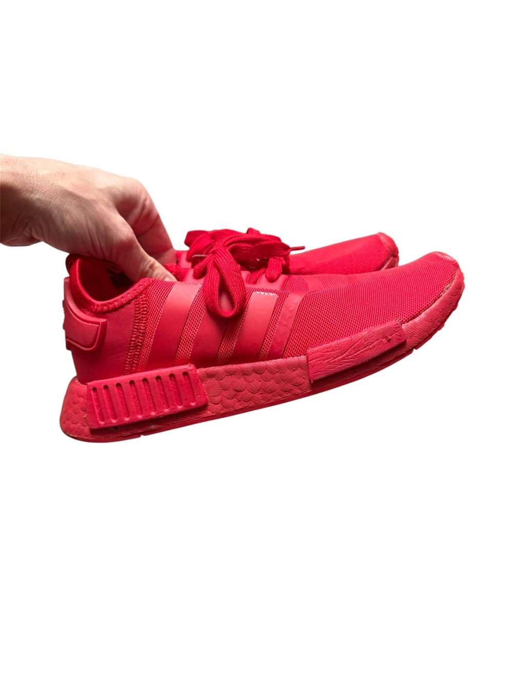 adidas Kids Red Sneakers - Picture 6 of 7